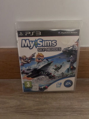 Mysims Skyheroes PS3 game used, fully functional