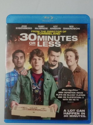 30 Minutes Or Less Blu-Ray movie new with subtitles