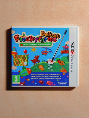 Freakyforms Your Creations Alive Nintendo 3DS game used