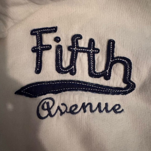 New Look cardigan with hood, like new, size M, white cotton