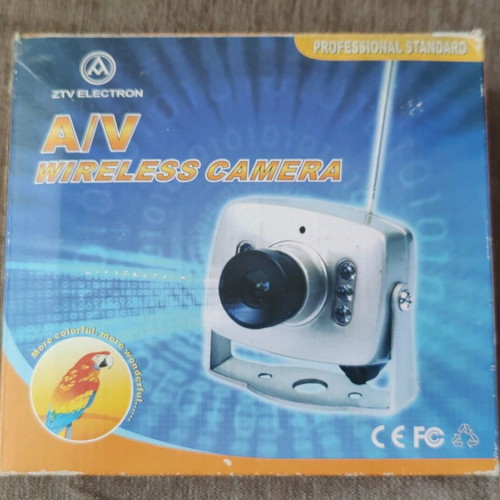 A/V Wireless Camera 802A spy camera like new