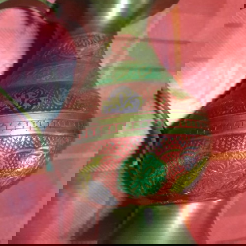 Διακοσμητικά επιτραπέζια μπρούτζινα σαν καινούργια, σετ 2 τεμαχίων