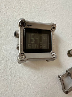 Nike Hammer watch used, silver, without strap