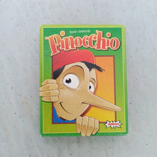Pinocchio card game by Amigo like new
