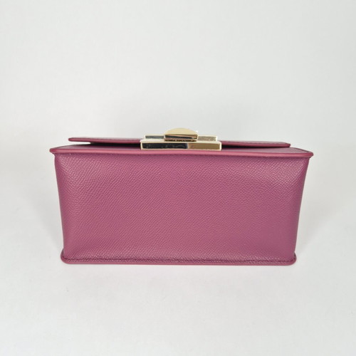 Furla Venere Mini Bag new, raspberry leather crossbody