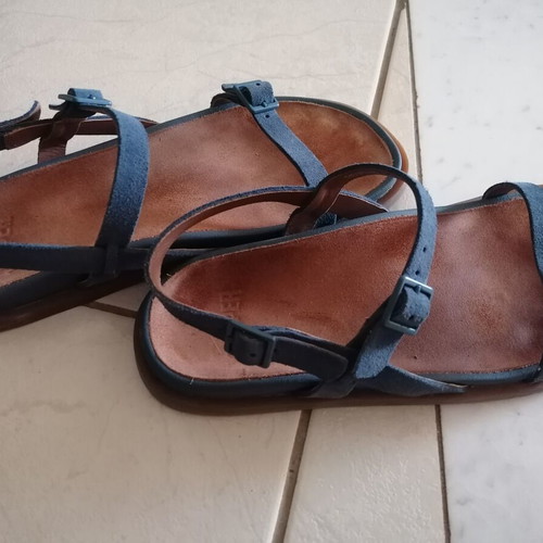 Camper leather anatomical sandals like new, size 40