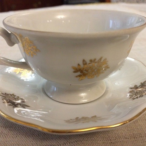 Karolina Porcelain Factory Coffee Cup circa 1954