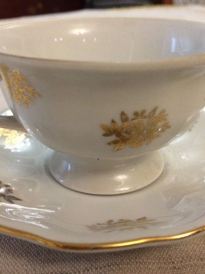 Φλιτζάνι καφέ Karolina Porcelain Factory περίπου 1954