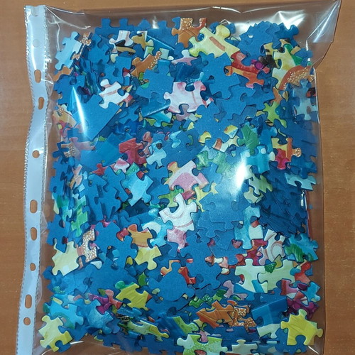 Ravensburger Circle of Colours Ice Cream 500-piece round puzzle