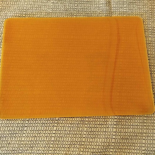 Orange laptop sleeve like new for MacBook Pro A2338 and similar