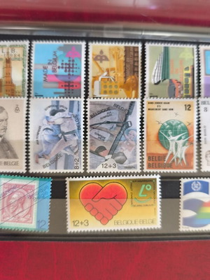 Belgian Thematic Stamp Lot 13 like new 1984–1988