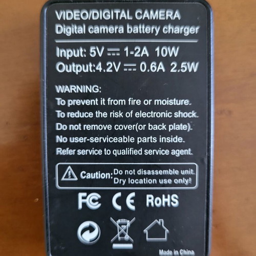 NP-BX1 Battery Charger used for Cameras