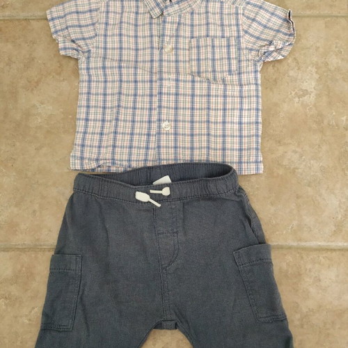 Shirt and shorts set for 3-6 months