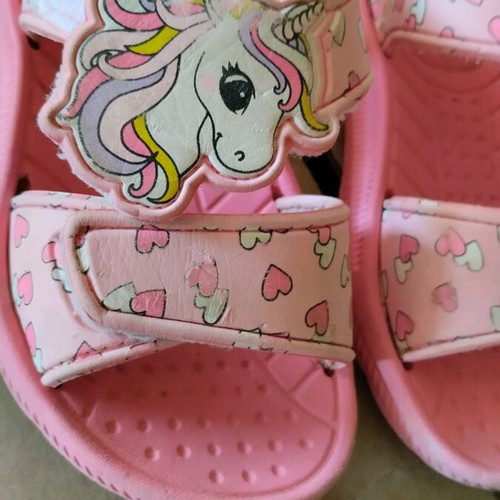 Girls' summer shoes size 26 used