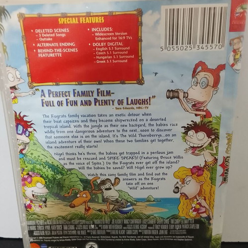 Rugrats Go Wild DVD used, with Greek dubbing