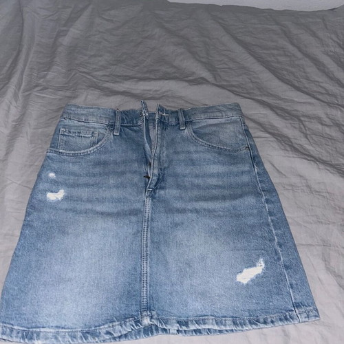 H&M denim skirt, size M, blue