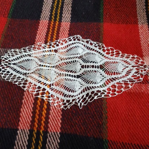 Knitted towel used, dimensions 39x23