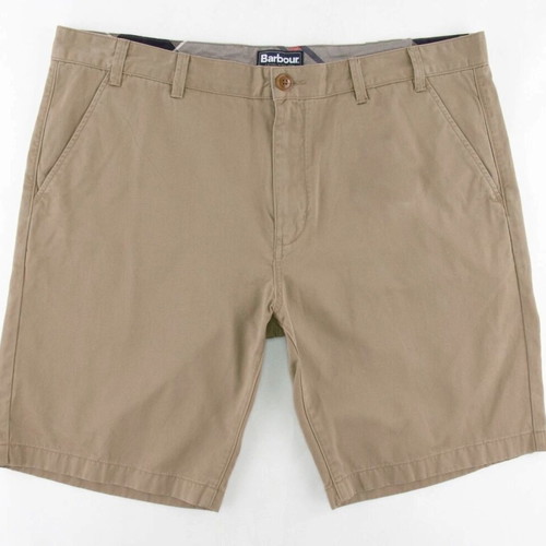 Barbour Khaki Tan Cotton Bermuda Shorts used