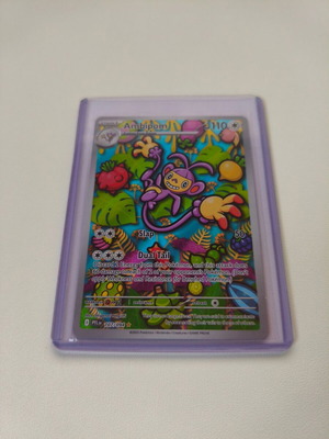 Phantasmal Flames Ambipom 107/094 Illustration Rare Pokemon card