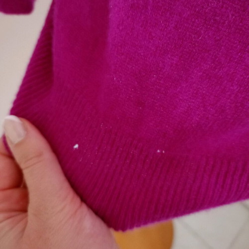 Wool cardigan fuchsia size S-XL like new