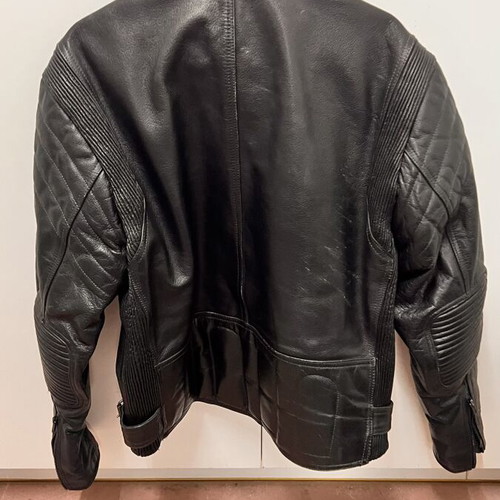 Leather motorcycle jacket vintage, like new