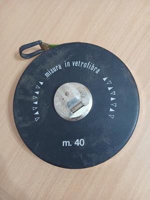 Vintage μετροταινία 40 μέτρων μεταχειρισμένη