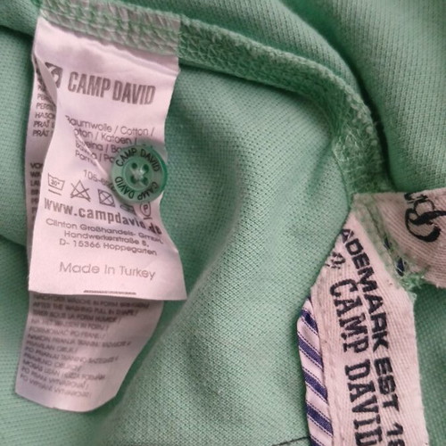 Camp David men's shirt mint color like new XXL