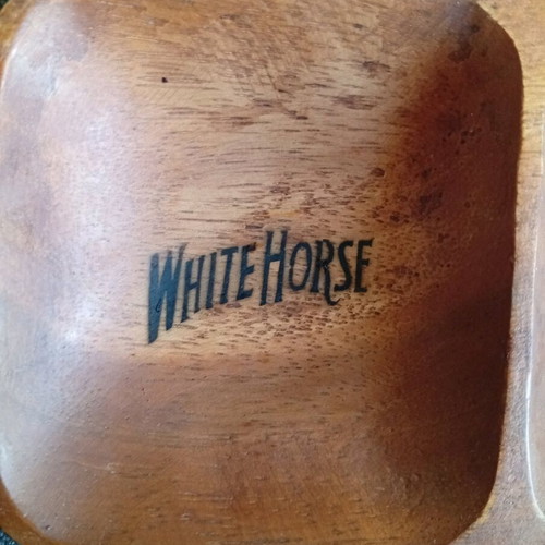 White Horse wooden bowl in very good condition