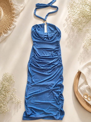 Dress new, size medium, blue