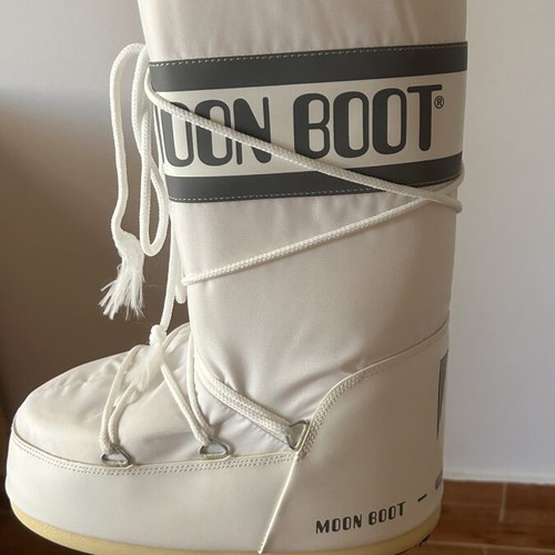 Moon Boot MB ICON NYLON snow boots, white, size 39