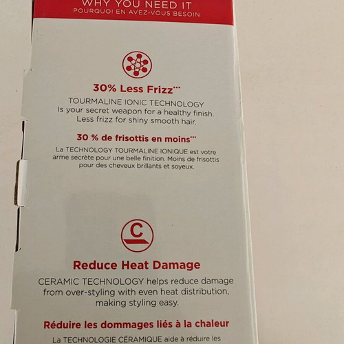 Revlon One Step Volumiser electronic hairbrush like new with air