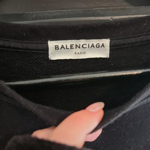 Balenciaga sweatshirt black like new, size M