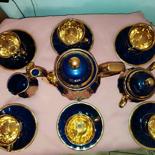 Ceramic tea set complete from Turkey