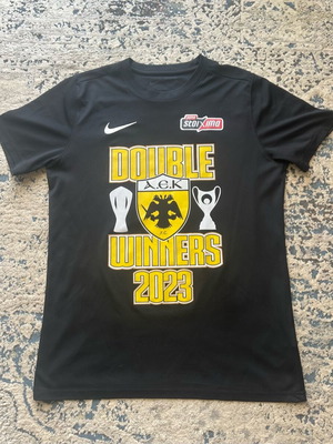 Μπλούζα ΑΕΚ 2022/23 μεταχειρισμένη, γνήσια, μέγεθος Large