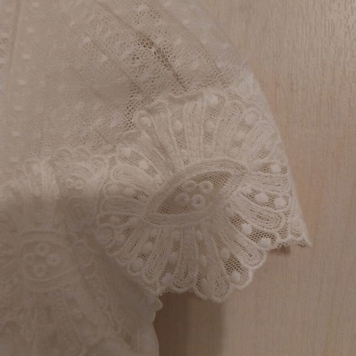 Abel & Lula baptism dress 5 years new, white with lace and tulle