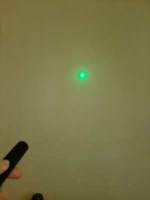 Laser large green new