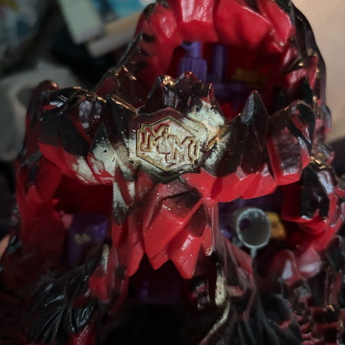 Mighty Max Skull Mountain vintage playset used