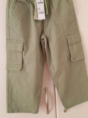 Jogger παιδικό Benetton καινούργιο, πράσινο, 110 cm, 4-5 ετών