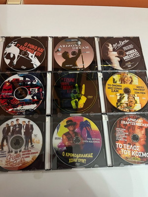 DVD collection of 30 movies like new with subtitles