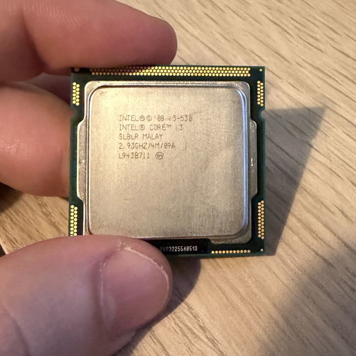 Intel Core i3-530 2.93GHz CPU used, 2 pieces