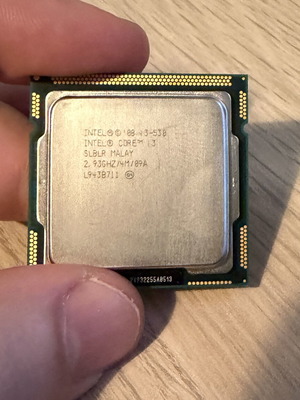 Intel Core i3-530 2.93GHz CPU used, 2 pieces