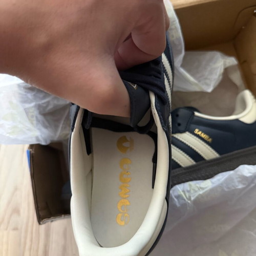 Adidas Samba sneakers new, size 38, black and blue