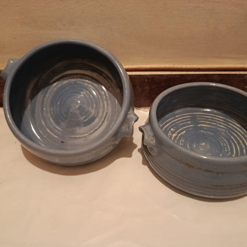 Ceramic bowls used