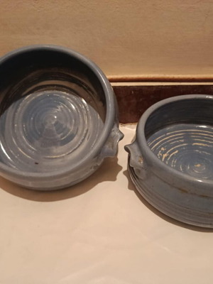 Ceramic bowls used