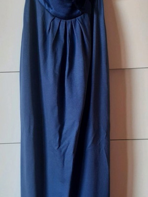 Blue Matis dress new with satin details size M-L