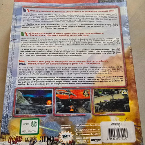 Lead And Destroy PC game sealed, big box 1998
