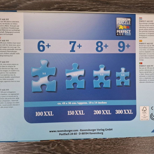Puzzle for kids 8+ like new