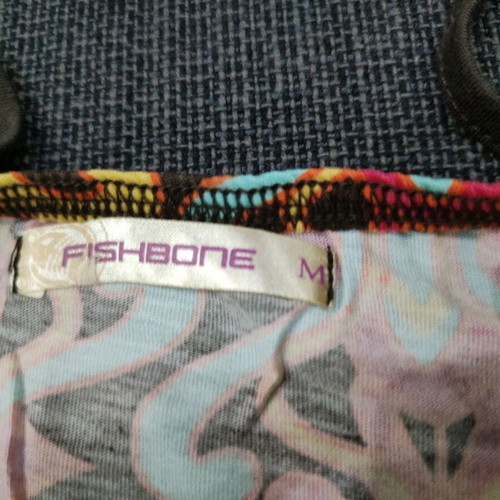 Fishbone women's tank top like new, multicolor, size M