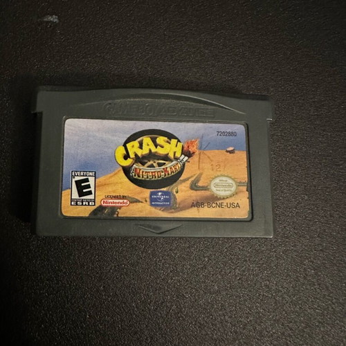 Crash Nitro Kart Game Boy Advance like new