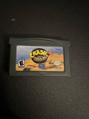 Crash Nitro Kart Game Boy Advance like new